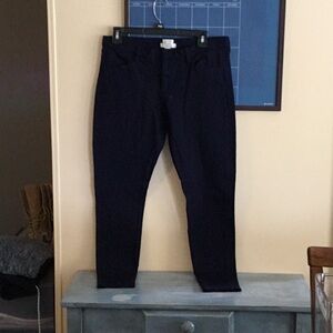 NWOT Dark Blue Stretch Slacks